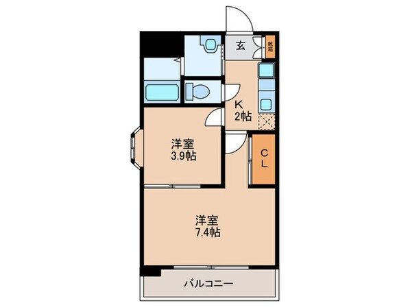 グレイス松島の物件間取画像